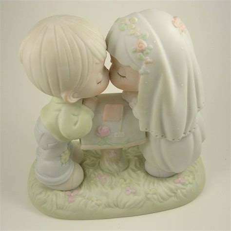 Precious Moments Wedding Bride And Groom Figurine Sealed Etsy