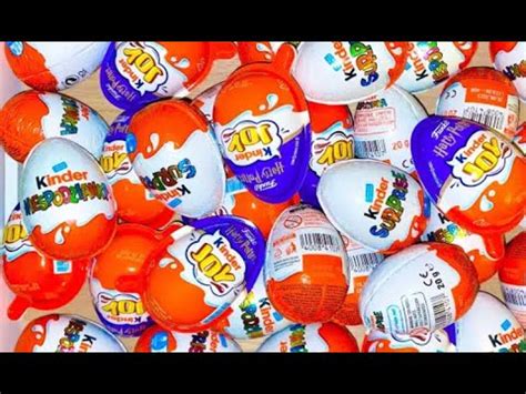 Kinder Joy Asmr Video With Kinder Joy Satisfying Video With Kinder