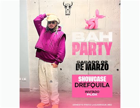 Entradas Bah Party Drefquila Showcase Casa Huemul Sabado 02 De Marzo Ecopass