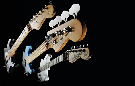 Iron Maiden Signature Electric Guitars Photograph By Guitarist Magazine