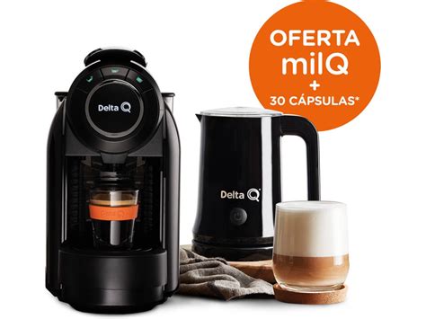 M Quina De Caf Delta Q Qit Qool Evolution Milq Preto Outlet Grade B