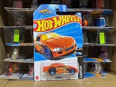 Hot Wheels Case D Mainline STOCKAR Int Card EBay