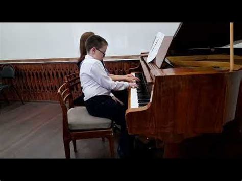 Резник Иван - Возмилова ОМ. А. Рубинштейн " Горные вершины" - YouTube