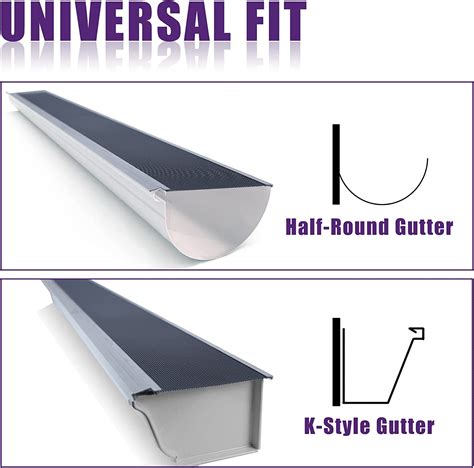 Gutter Guard 5stainless Steel Diy Gutter Cover System 48ftmicromesh Gutter G Ebay