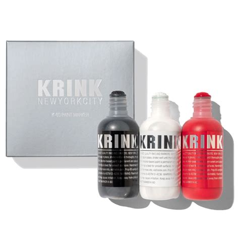 Krink K 60 Paint Marker Blackwhitered Markers From Graff City Ltd Uk