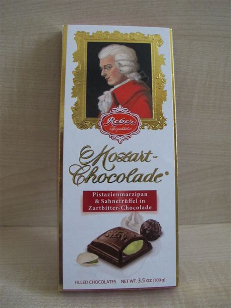 Чёрный шоколад с начинкой Reger Mozart Chocolade | отзывы