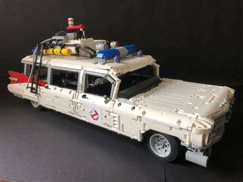 Check out this massive 20" long Lego Ghostbusters Ecto-1 ...