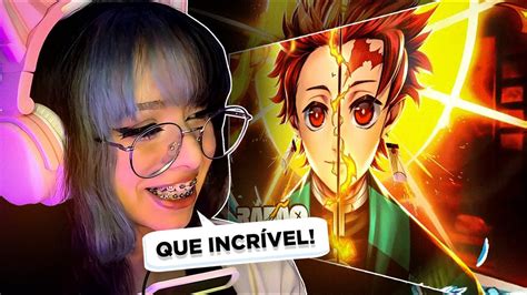 Que Som Foi Esse Sol Raf O Tanjiro Kamado Demon Slayer React