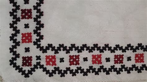 Kutch Sindhi Gujarati Hand Embroidery Border Design Youtube