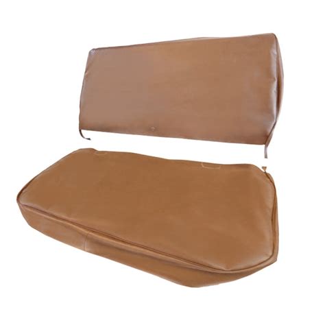 New 2 Piece Vinyl Bench Seat Cover Set Brown N2pbsc Brn Vintage Power Wagons