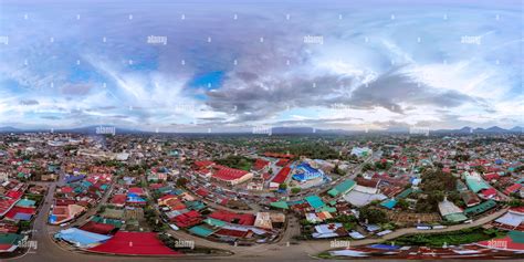 360° View Of Aerial View Of Maharlika Highway And San Pablos Cityscape