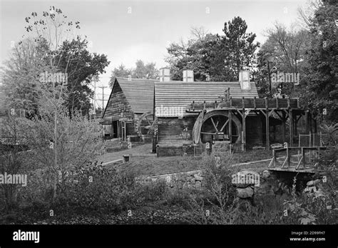 The Forge And Slitting Mill Are Surrounded By Fall Foliage At The