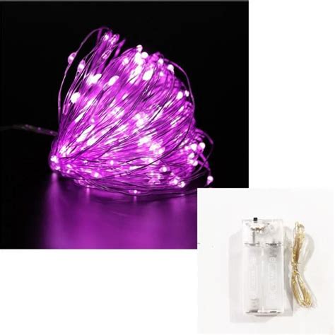 GUIRLANDE LUMINEUSE INTERIEURE Pink dianchihe 1m 10LED Guirlande à