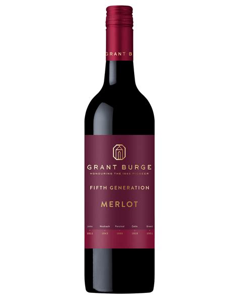 Buy Grant Burge 5th Generation Merlot Online Low Prices From Dan Murphys