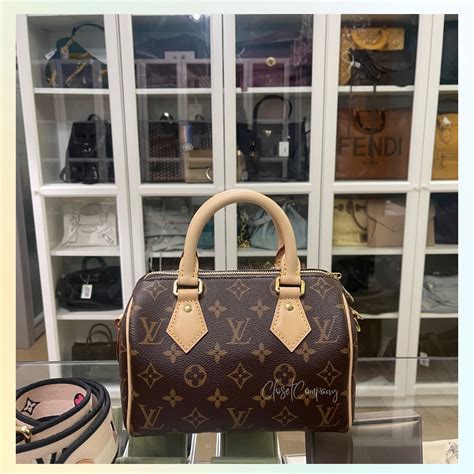 Louis Vuitton Speedy 20 Monogram Canvas Leather Microchip On Carousell