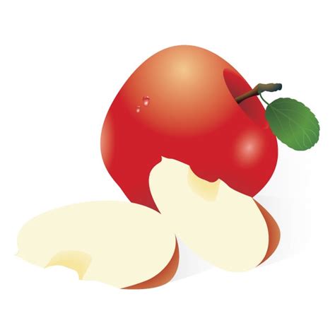 Apple Slices Clipart Clip Art Library