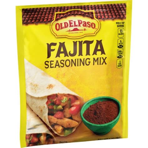 Old El Paso Fajita Taco Seasoning 1 Oz King Soopers