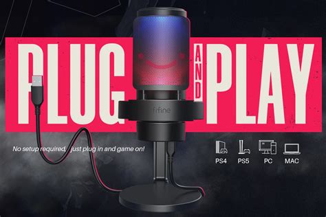 Fifine A8 Gaming Microphone - Professional USB Condenser