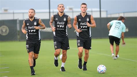 Scaloni Prepara Un Equipo Con Mayor A De Titulares Ante Jamaica