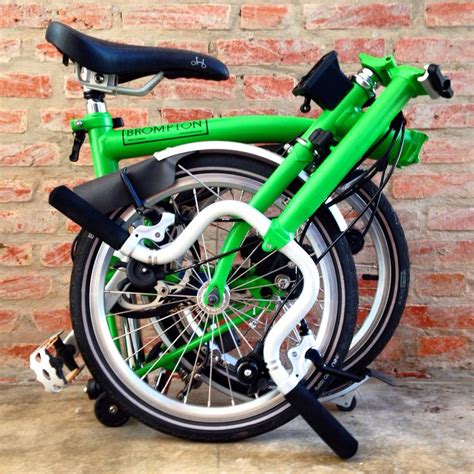 My Green Brompton Brompton Bicycle Bike