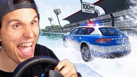 Welches AUTO fährt am weitesten über Wasser BeamNG YouTube