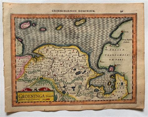 Netherlands Groningen Mercator Hondius Cloppenburgh Catawiki