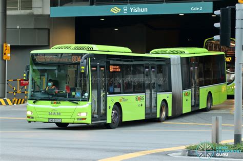 Bus 804 SBS Transit MAN A24 SMB8010D Land Transport Guru