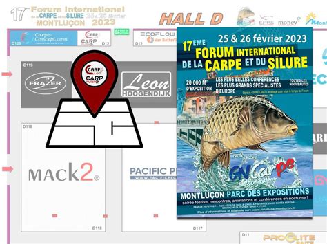 Carp Lsd Plans Officiels Des Exposants Me Forum De La Carpe Et Du