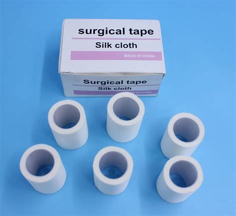 Disposable Silk Plaster Surgical Tapes Silk Cloth Tape With Competitive