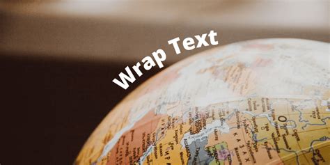 2 Ways To Wrap Text In Photoshop Step By Step