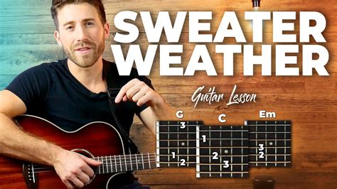 Sweater Weather Guitar Tutorial - The Neighbourhood (EASY CHORDS guitar ...