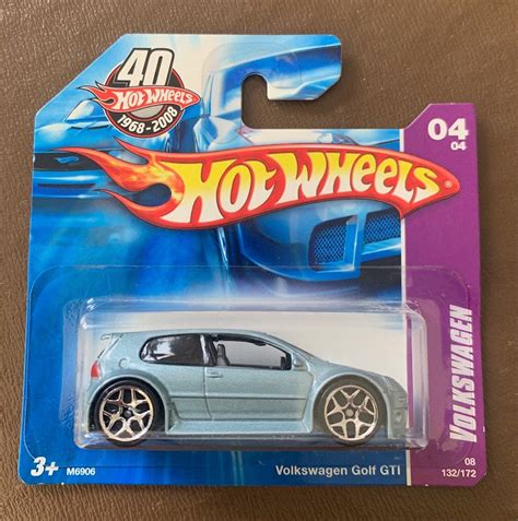 Hot Wheels Car Culture Euro Style Volkswagen Golf MK7 Blue