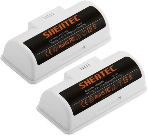 Shentec Pack V Mah Replacement Battery Compatible With Irobot