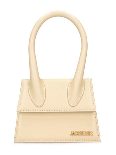 Sac En Cuir Lisse Le Chiquito Moyen Jacquemus Femme Luisaviaroma