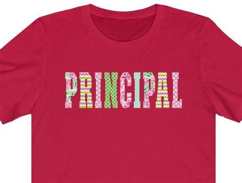 Principal Shirt Principals Tshirts Principal T Etsy