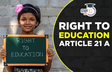 Right To Education Act 2009 Amendment Article 21a