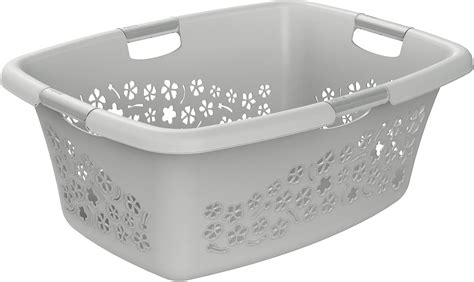 Rotho Flowers Panier Linge L Avec Poign Es Plastique Pp Sans