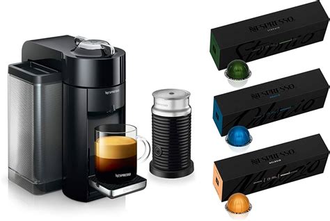 Nespresso Vertuo Black Espresso Machine With Aeroccino 46 OFF