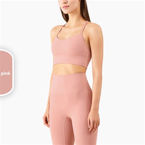 Vest Style Nude Yoga Bra Europe And America Fitness Sexy Beauty Back Sports Underwear Sports