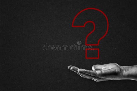 Hand With Question Mark Stock Photo Image Of Palm Research 319910548