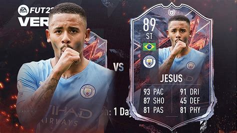 Fifa Gabriel Jesus Fut Versus Player Review I Fifa Ultimate