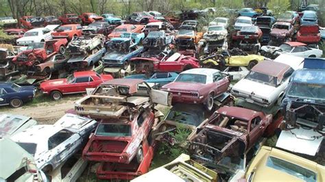 Is This The World's Largest Vintage Mustang Junkyard?