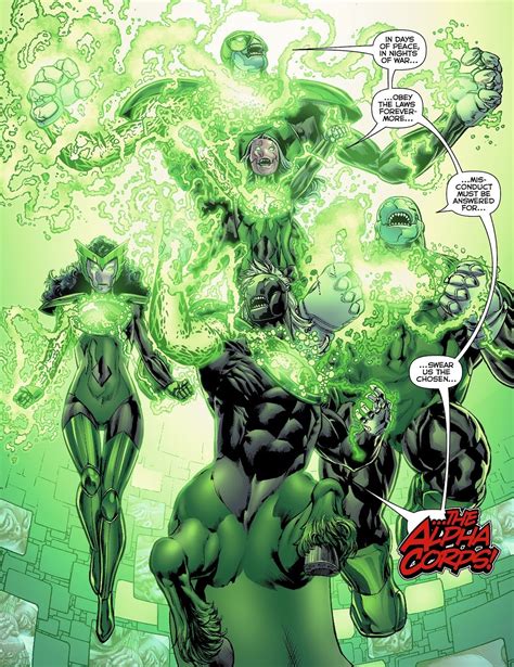 Alpha Lantern Corps Dc Database Fandom