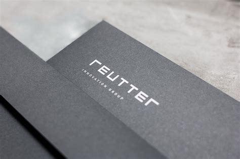 Reutter Architekten Branding On Behance