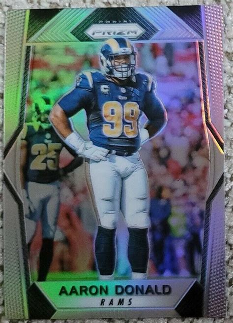 Panini Prizm Red White Blue Prizm Aaron Donald For Sale