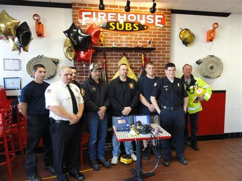 Firehouse Subs Grant A Good Fit For East Whiteland Firefighters