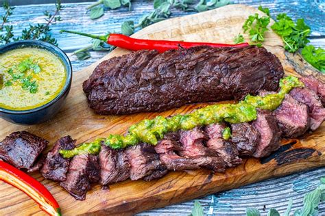 Longhaas Met Chimichurri Van De Bbq Inamood