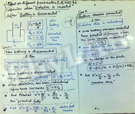 Phylab Educate Lecture Notes On Capacitance