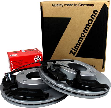 BMW 1er Original Zimmermann Bremsen Set für hinten Oelshop24 de