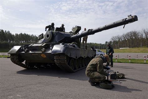 Germany Delivers More Leopard 1 Tanks Armored Ambulances To Ukraine